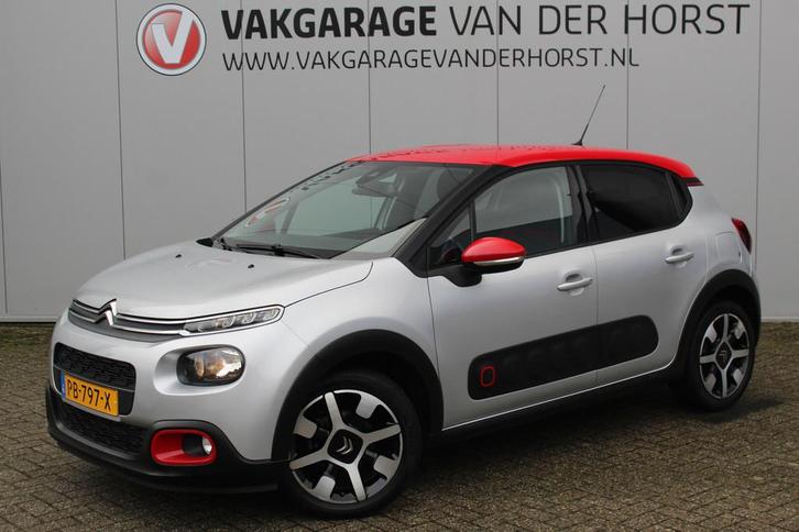 Citroën C3 1.2-110pk Shine. Erg nette en goed onderhouden C, Auto's, Citroën, Bedrijf, Te koop, C3, ABS, Achteruitrijcamera, Airbags