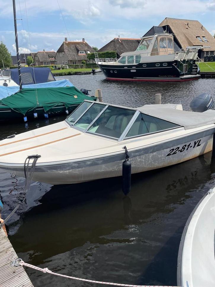 Te koop beekman coral 490 !, Watersport en Boten, Speedboten, Gebruikt, 3 tot 6 meter, Benzine, Minder dan 70 pk, Polyester, Buitenboordmotor