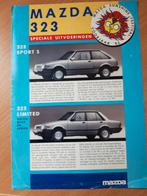 folder Mazda 323 modeljaar 1985, Boeken, Ophalen of Verzenden, Zo goed als nieuw, Mazda