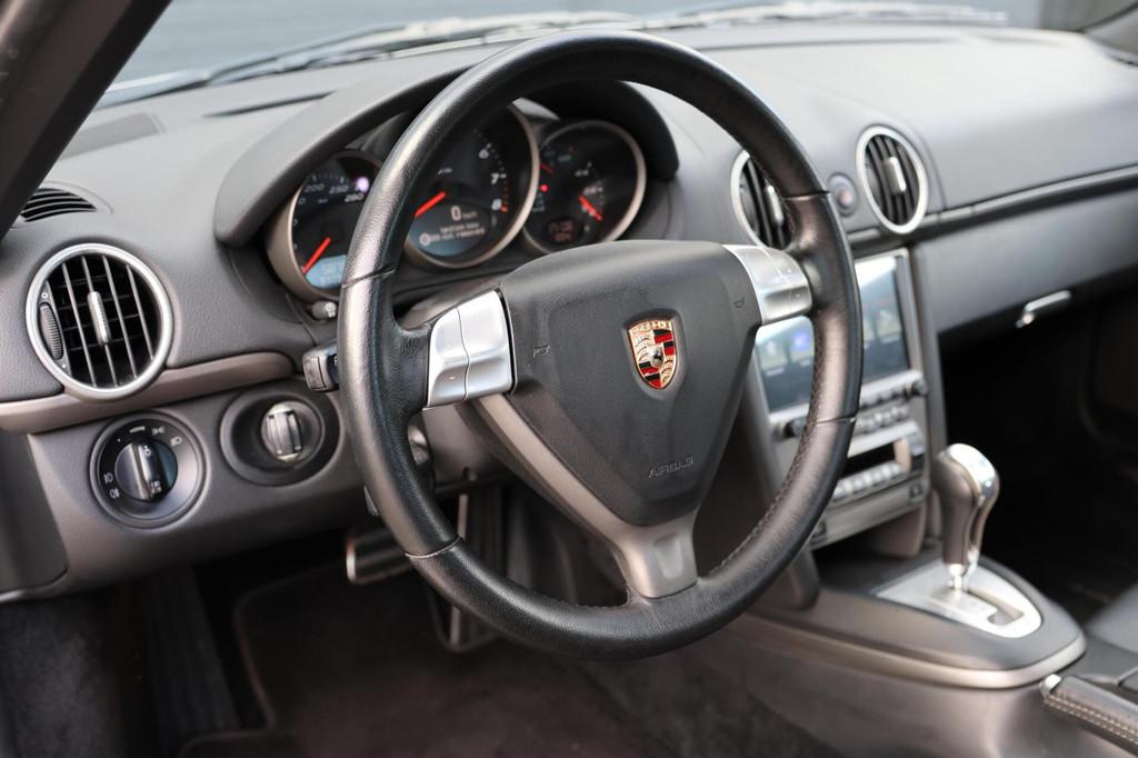 Porsche Boxster 987 2.7 Tiptronic | BOSE | Stoelverwarming, Automaat, Achterwielaandrijving, Gebruikt, Zwart