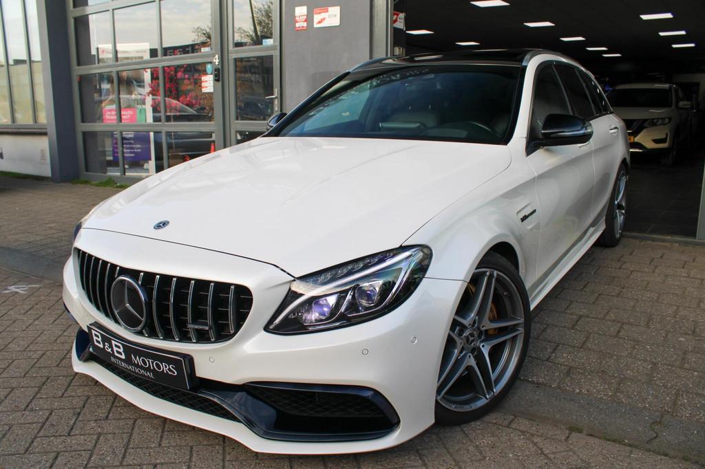 Mercedes-Benz C 63 AMG Edition 1|HUD|CAM|MEMORY|VOL+, Automaat, Achterwielaandrijving, Met garantie (alle), LED verlichting