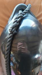 4 Nieuwe Majoni Star zwarte stootwillen incl gesplitst touw, Ophalen, Nieuw, Ankeren en Afmeren, Zeilboot of Motorboot