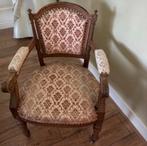 Antieke fauteuil met wieltjes  opknappertje, Ophalen