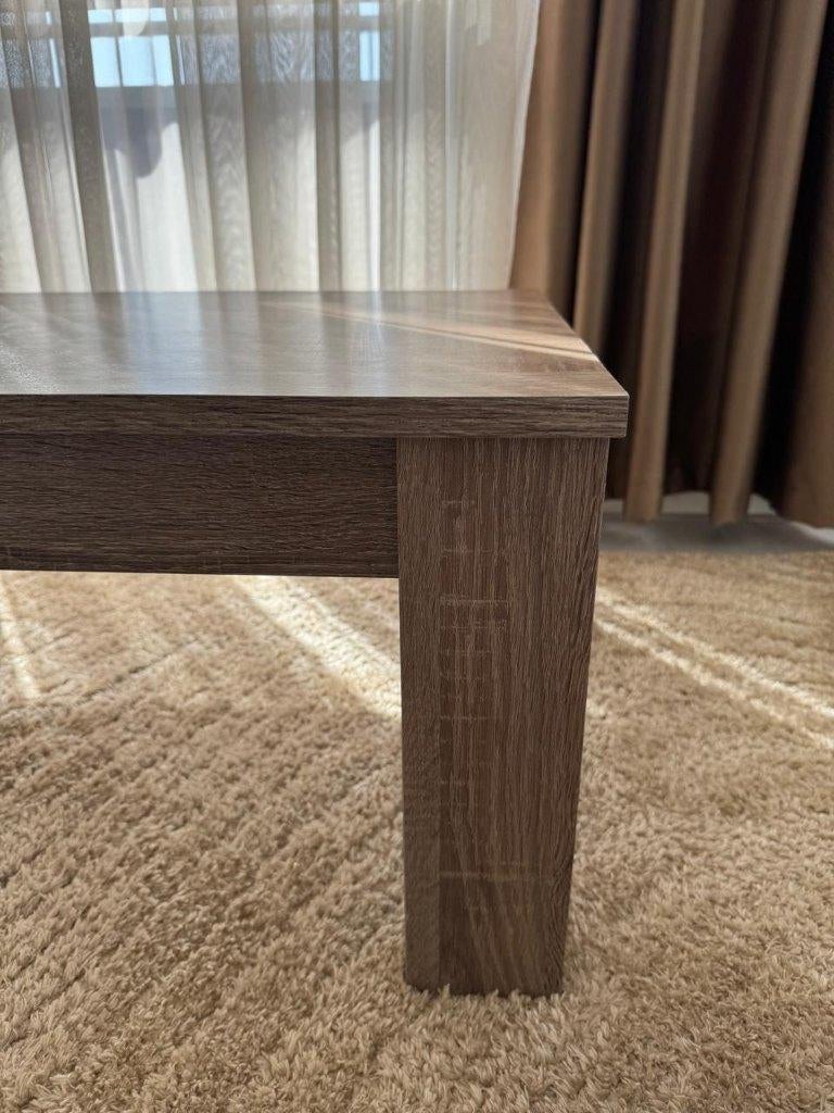 Salontafel Sepp - donker eiken- 42x120x65 cm, Huis en Inrichting, Tafels | Eettafels, Ophalen, 100 tot 150 cm, Eikenhout, 50 tot 100 cm