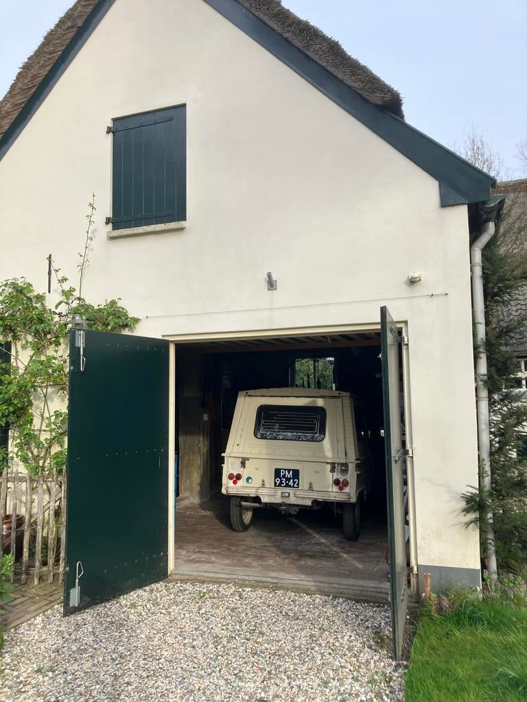 Citroën Citroen 1972 Wit, 602 cc, Cabriolet, 4 stoelen, Wit