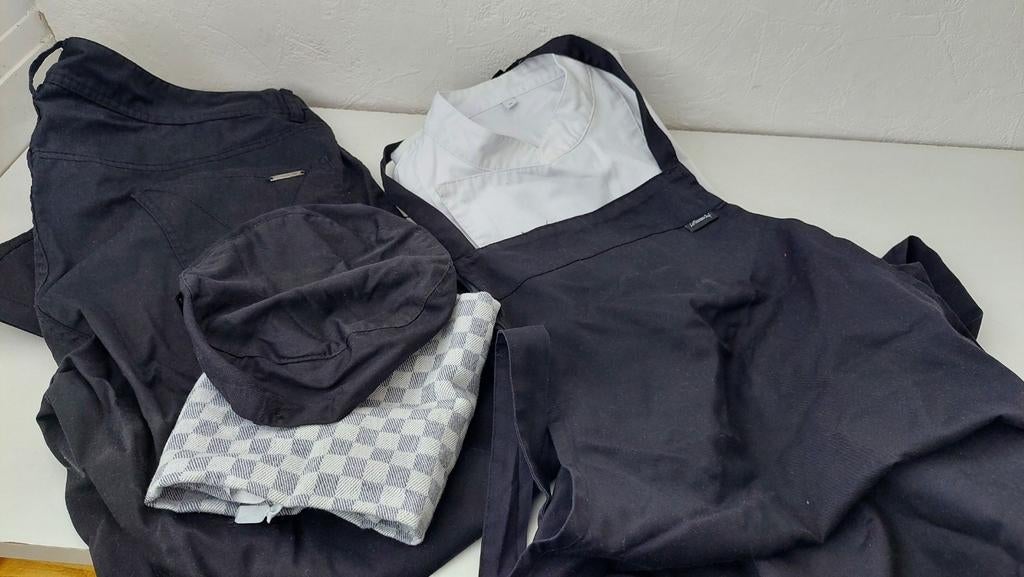 Kokskleding set, Ophalen of Verzenden, Zo goed als nieuw, Maat 48/50 (M)