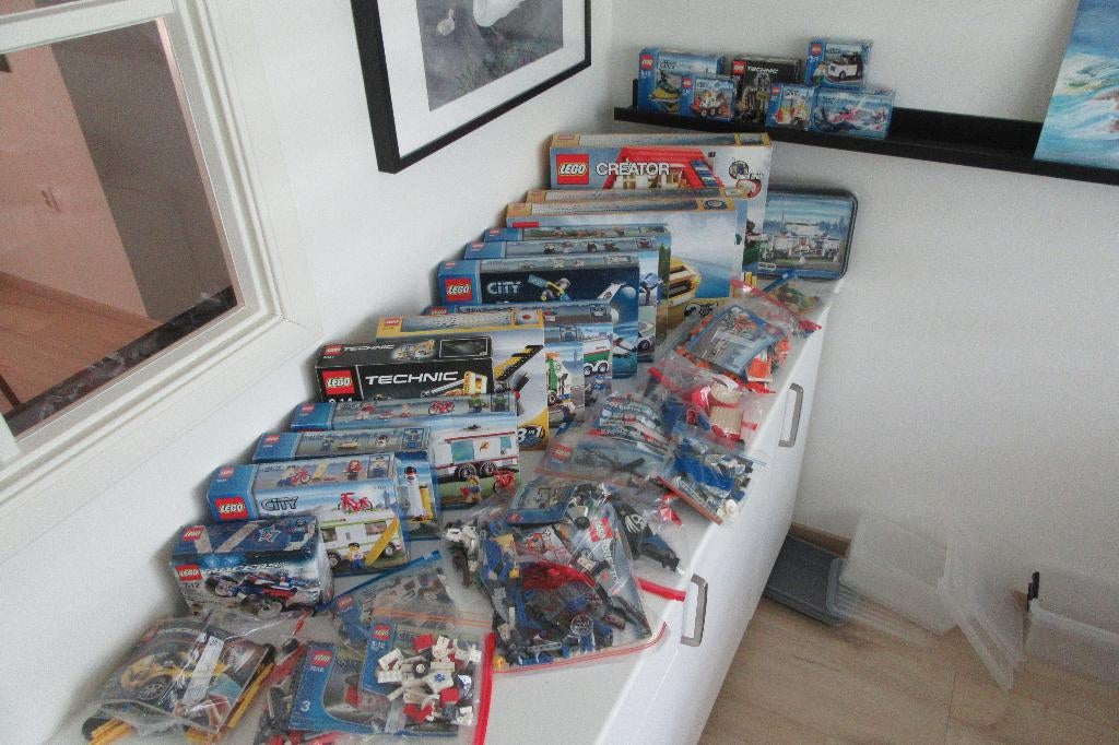 Grote partij Lego, Ophalen, Gebruikt, Complete set, Lego