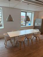 Hay design tafel incl 8 kuipstoelen, Huis en Inrichting, Tafels | Eettafels, Ophalen of Verzenden, Zo goed als nieuw, Rechthoekig