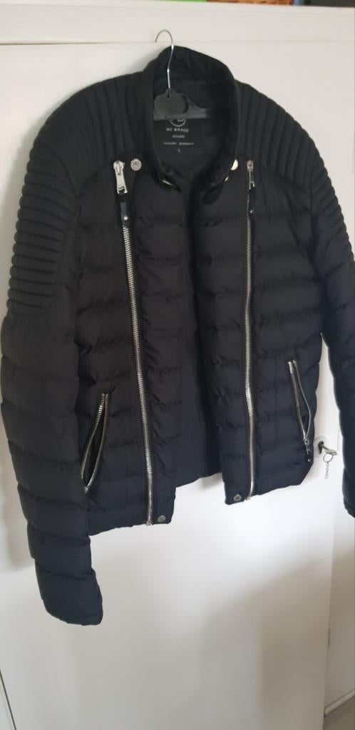 My Brand herenjas orig zwart mt L zgan, Kleding | Heren, Maat 52/54 (L), Zwart, Ophalen of Verzenden, Zo goed als nieuw
