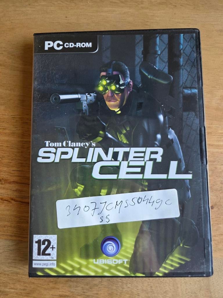 Tom Clancy's Splinter Cell PC CD-ROM - Stealth Actie Game, Spelcomputers en Games, Games | Pc, Gebruikt, Avontuur en Actie, 1 speler