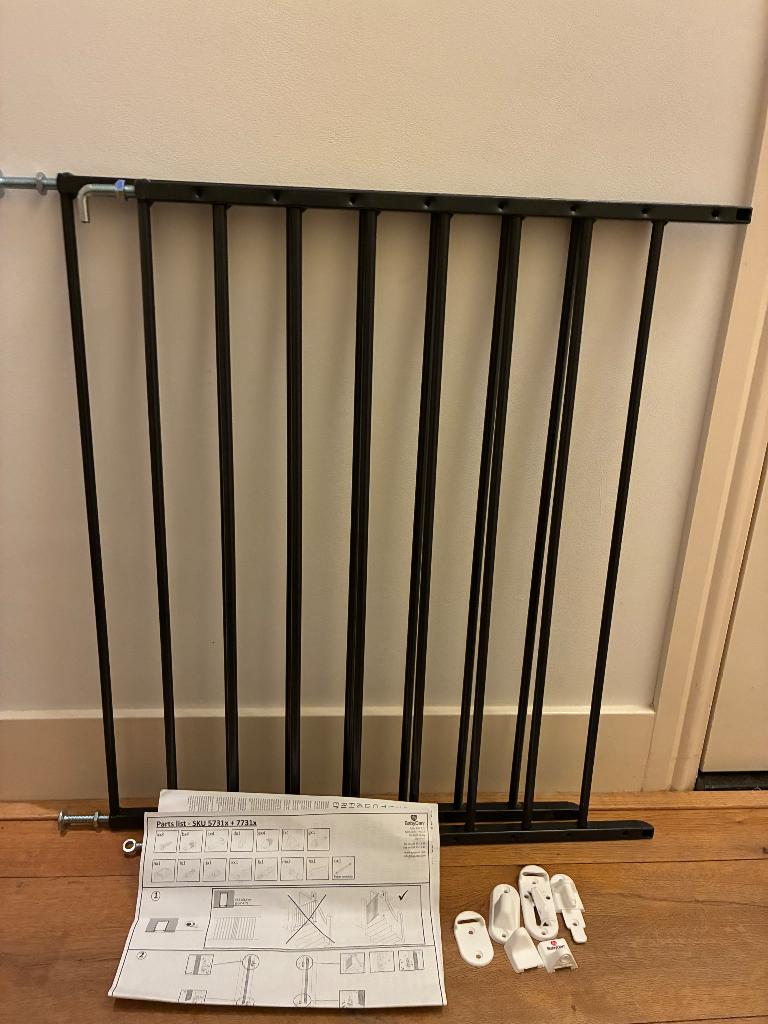 New! babydan Traphekje / stairs barrier, Ophalen, Nieuw, Klemhekje, Metaal of IJzer