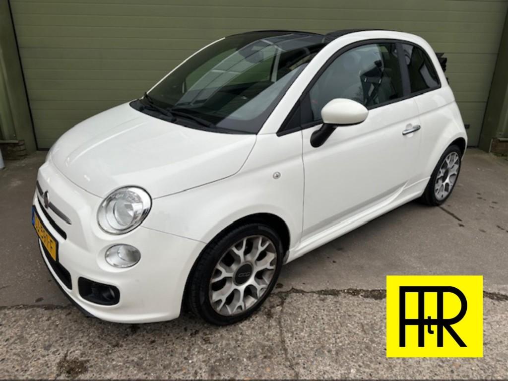 Fiat 500 0.9 TwinAir Turbo 500 S Cabrio, Euro 6, Wit, Bedrijf, Handgeschakeld