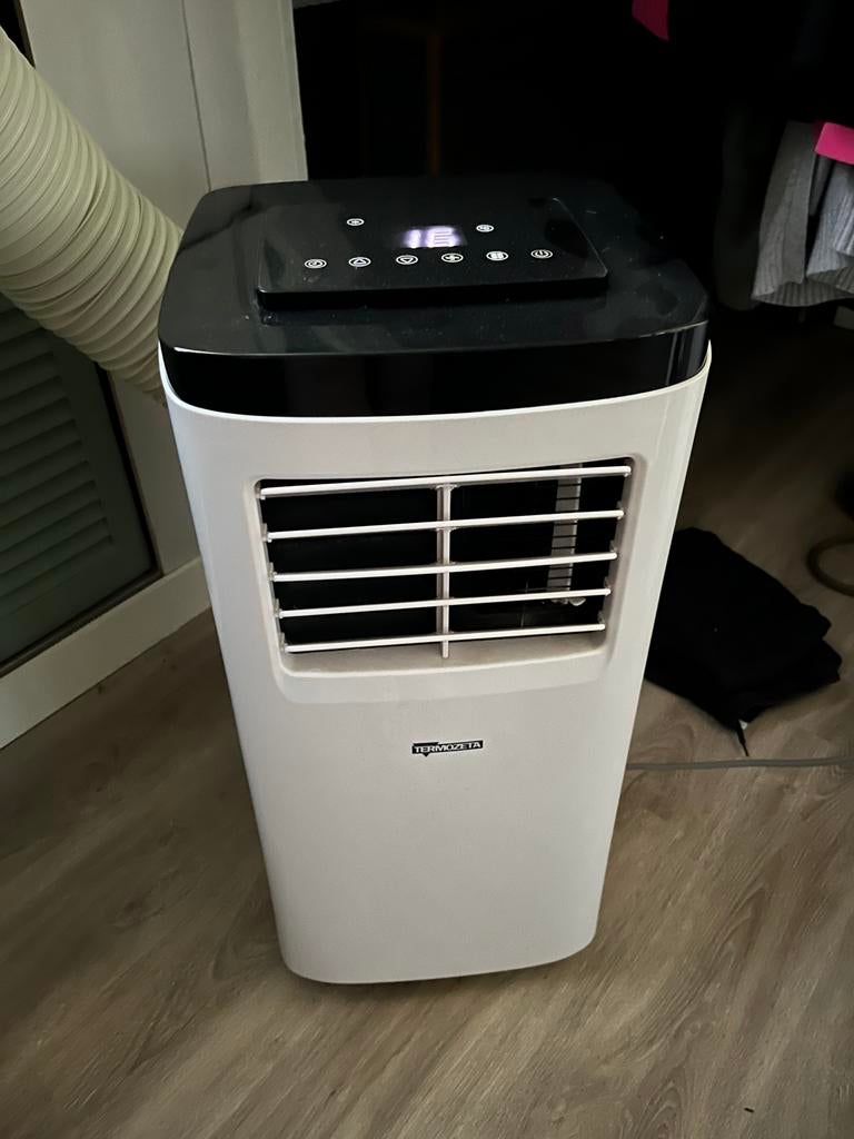 TERMOZETA Mobiele Airco 7000 BTU/u - Koelen & Ontvochtigen, Witgoed en Apparatuur, Ophalen, Gebruikt, Minder dan 60 m³, 3 snelheden of meer