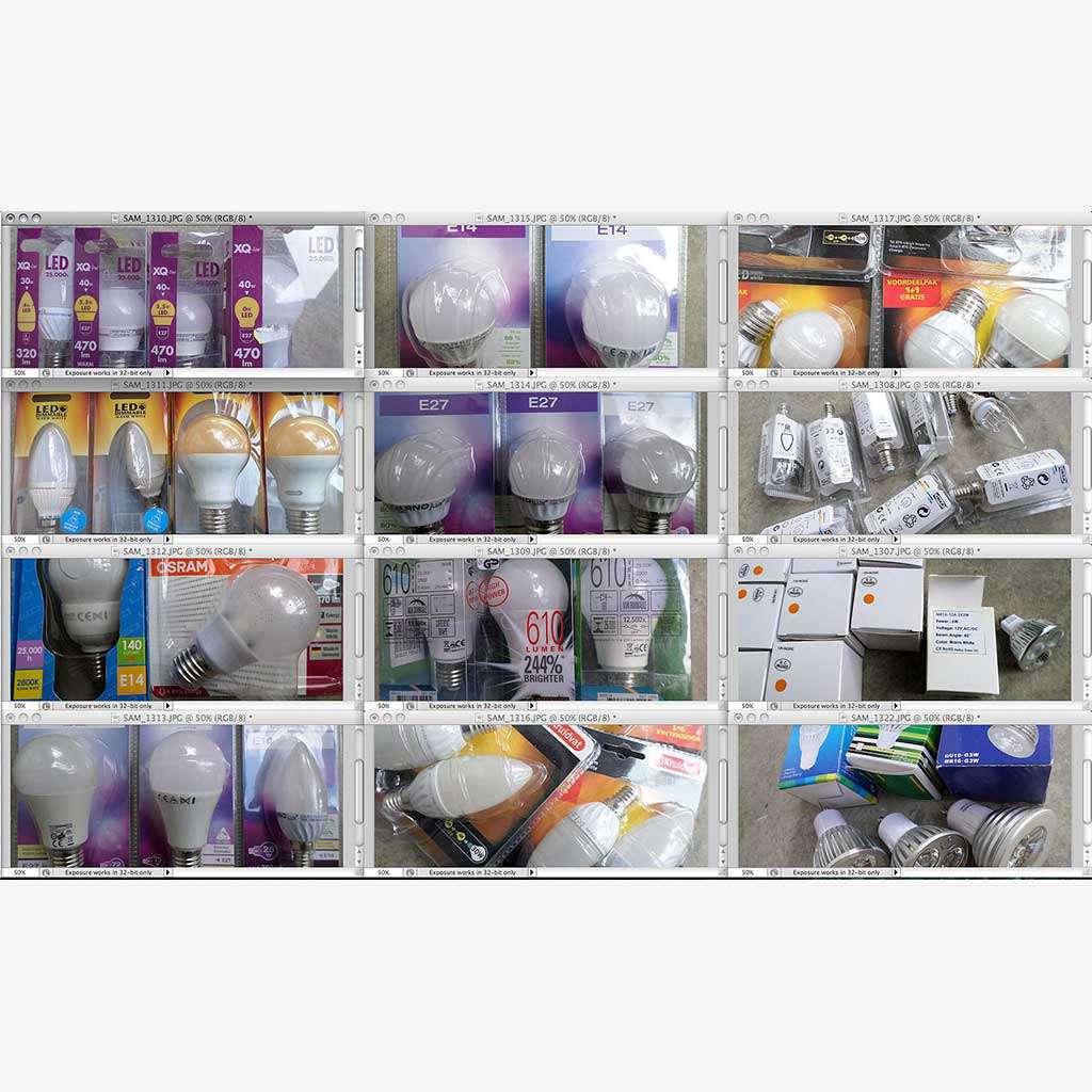 Partij LED lampen allerlei merken & wattages LEDlamp lamp q4, Ophalen of Verzenden, Nieuw, E27 (groot), Led-lamp