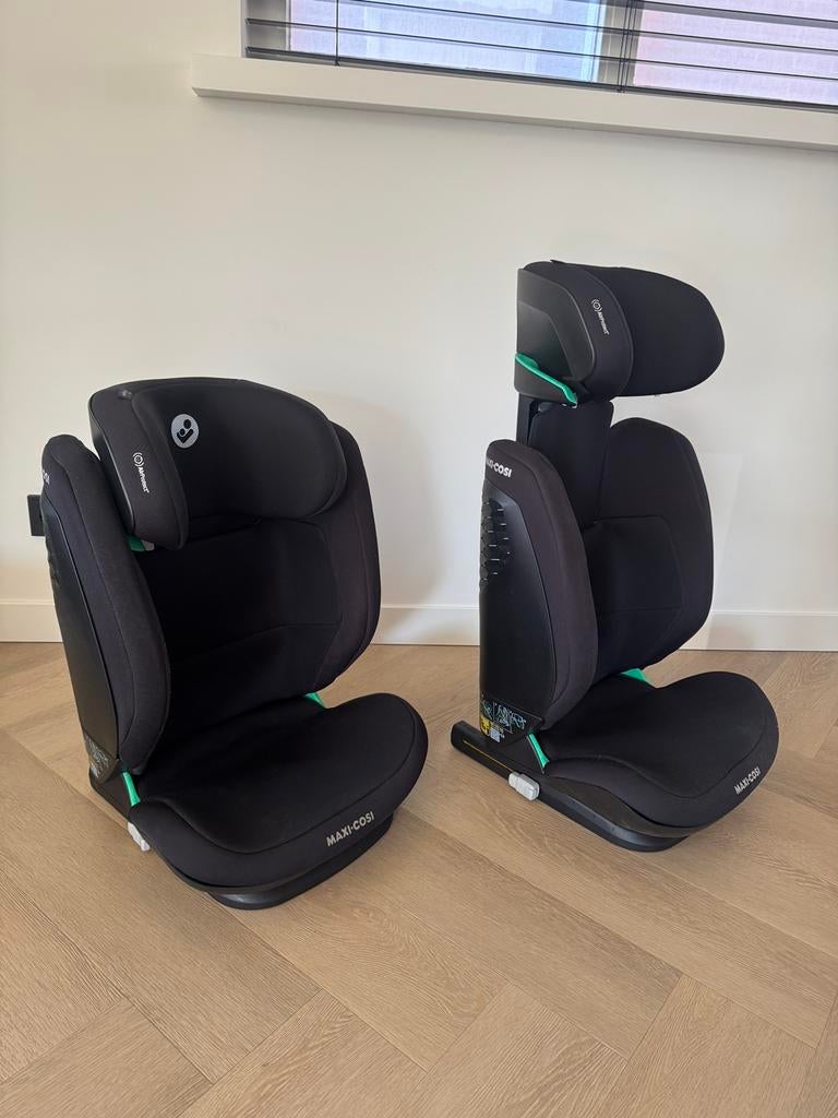 2x Maxi-Cosi RodiFix S i-Size Isofix Autostoeltje met hoezen, Kinderen en Baby's, Autostoeltjes, Ophalen, 15 t/m 36 kg, Slaapstand