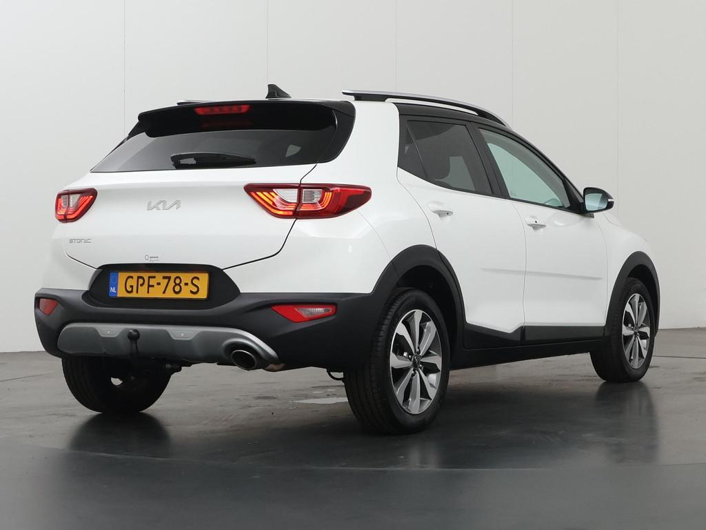 Kia Stonic 1.0 T-GDi MHEV DynamicPlusLine |Trekhaak | Keyles, Auto's, Kia, Voorwielaandrijving, Euro 6, Wit, Origineel Nederlands