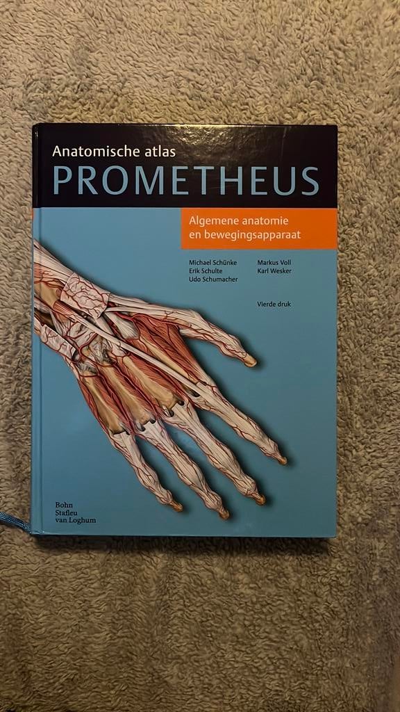 Erik Schulte - Algemene anatomie en bewegingsapparaat, Ophalen of Verzenden, Zo goed als nieuw, Erik Schulte; Udo Schumacher; Michael Schünke