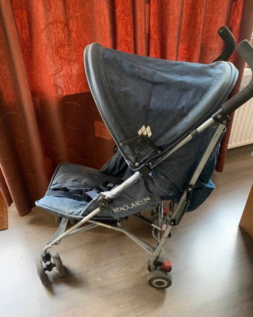 Maclaren buggy, Ophalen of Verzenden, Gebruikt, Maclaren, Verstelbare rugleuning