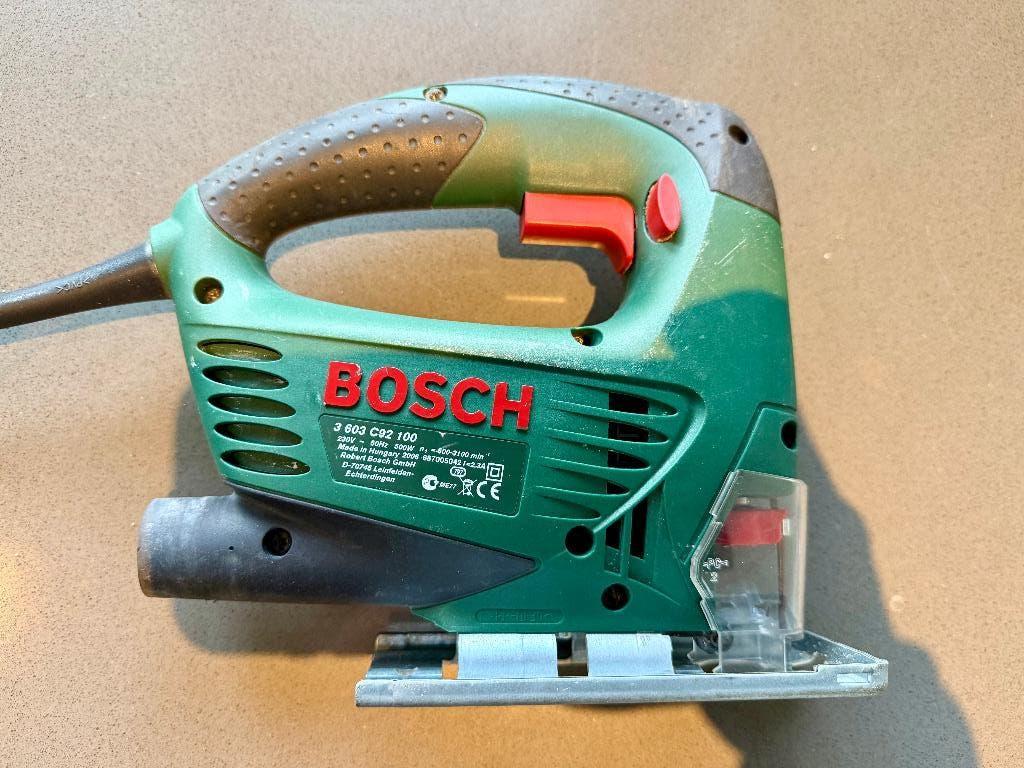 Bosch Decoupeerzaag PST 680 E in Koffer, Gebruikt, Decoupeerzaag, Ophalen of Verzenden, Minder dan 600 watt