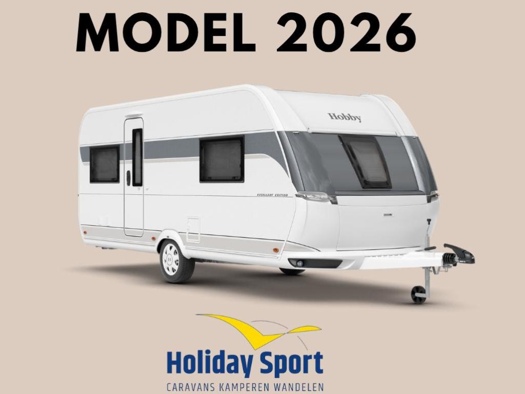 Hobby Excellent Edition 540 UFF, Caravans en Kamperen, Schokbreker, Rondzit, Hobby, Overige typen