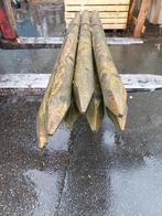 palen onbehandeld, gefreesd, punt en kruin 150Ø8 nr. 661, Tuin en Terras, Palen, Balken en Planken, Ophalen, Zo goed als nieuw