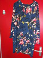 Jurk Geisha Tuniek Maat 42 L XL lange mouw, Ophalen of Verzenden, Zo goed als nieuw, Maat 42/44 (L), Blauw