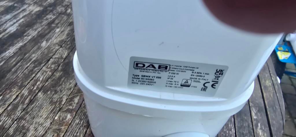 Water oppomp systeem, Overige materialen, Minder dan 20 mm, Overige typen, Ophalen of Verzenden