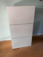 3 IKEA Besta kasten - Wit, Huis en Inrichting, Kasten | Overige, Ophalen, Gebruikt
