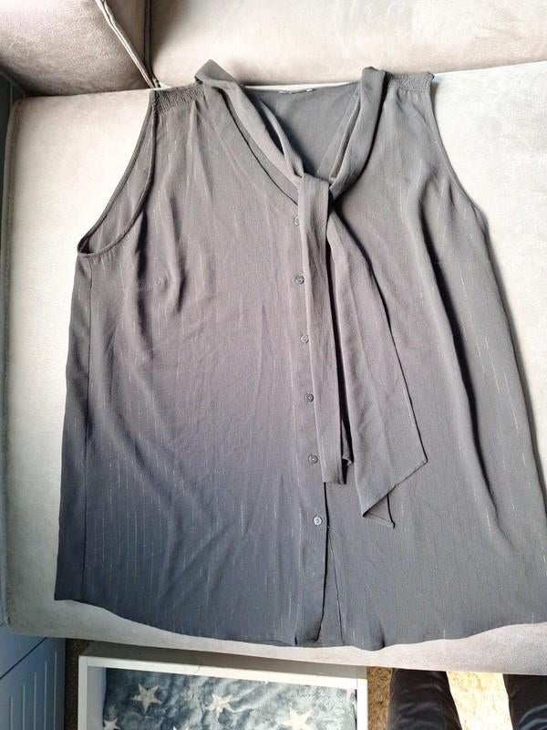 Zwarte met zilver streepje blouse maat xl shein zgan, Kleding | Dames, Blouses en Tunieken, Zwart, Maat 46/48 (XL) of groter, Ophalen of Verzenden