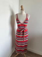 King Louie maat L kleurrijke gestreepte zomer jurk 3148, Maat 42/44 (L), Ophalen of Verzenden, Zo goed als nieuw, Knielengte