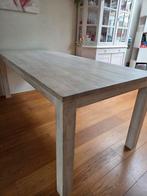 Eiken houten eettafel circa 90 x 200 cm, Huis en Inrichting, Tafels | Eettafels, Ophalen, Gebruikt, 200 cm of meer, 50 tot 100 cm