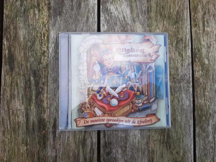 Efteling Sprookjes 4 CD, Cd's en Dvd's, Cd's | Kinderen en Jeugd, Zo goed als nieuw, Verhaal of Sprookje, Ophalen of Verzenden