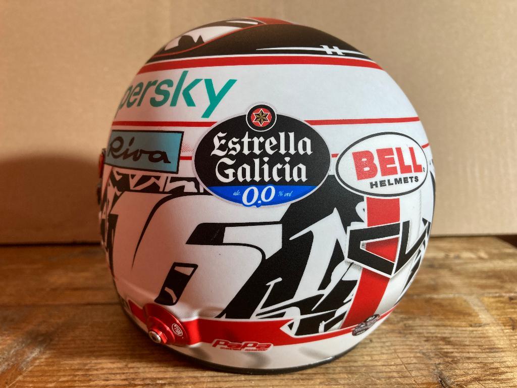 ✅ Charles Leclerc 1:2 helm 2021 Ferrari CL16 helmet F1, Ophalen of Verzenden, Nieuw, Formule 1