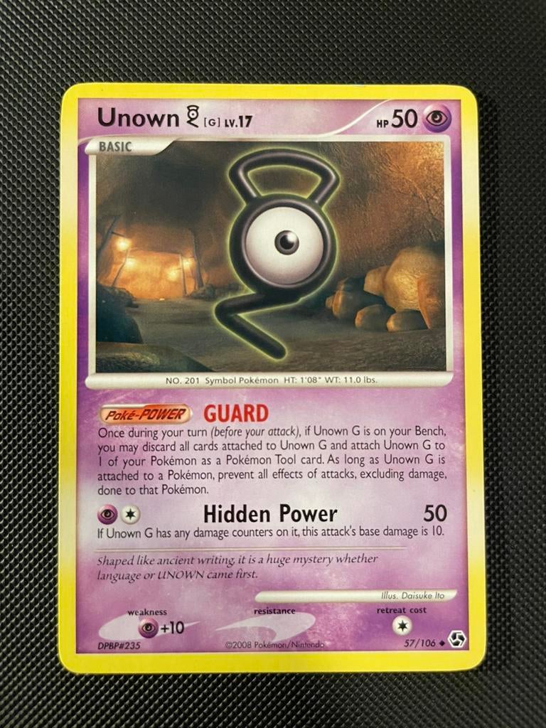 Unown G 57/106 Great Encounters, Verzenden, Zo goed als nieuw