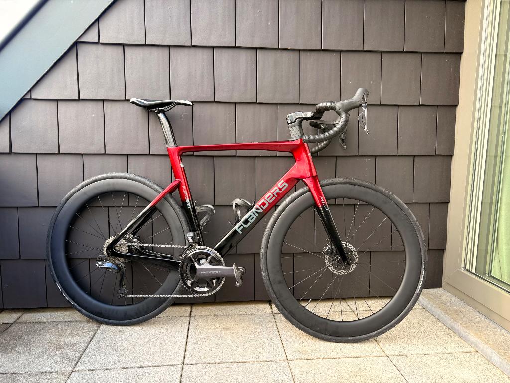 Flanders RS PRO 2.0 Ultegra di2 - 56, Overige merken, 28 inch, Carbon, Heren