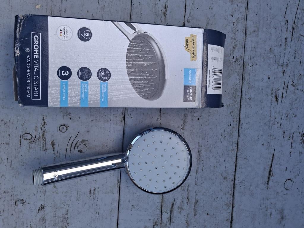 2x Grohe Vitalio Start handdouche 100 mm, Doe-het-zelf en Verbouw, Sanitair, Ophalen of Verzenden, Nieuw, Douche