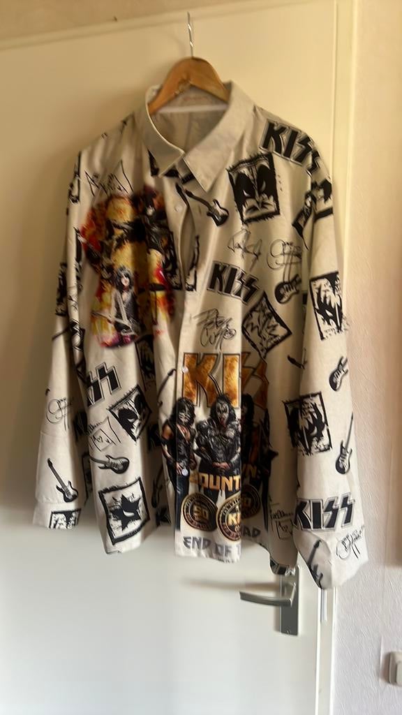 KISS overhemd shirt 4xl collectors item, Nieuw, Overige maten, Ophalen of Verzenden, Overige thema's