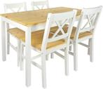 Dining table set with 4 chairs, 50 tot 100 cm, 100 tot 150 cm, Nieuw, Ophalen of Verzenden