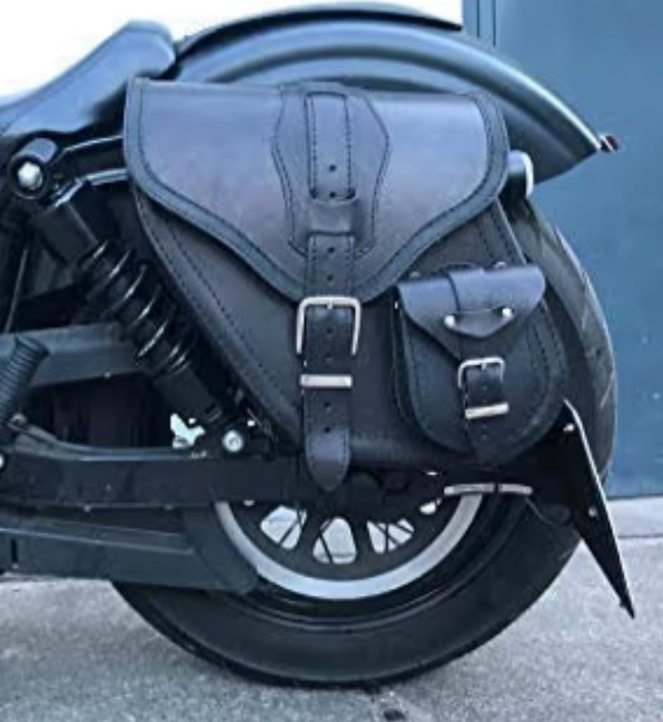 Orleatanos Dynamite Black zadeltas voor motor, Motoren, Ophalen, Gebruikt