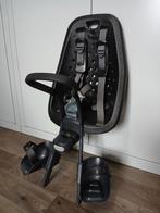 Thule Yepp voorzitje, fietsstoeltje zwart met adapter.Ingst!, Ophalen, 0 t/m 18 kg, Voorzitje, Thule Yepp