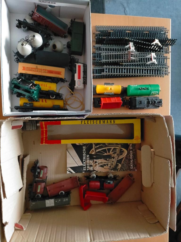 Restant Trein spullen, Verzenden, Zo goed als nieuw, Märklin, Gelijkstroom