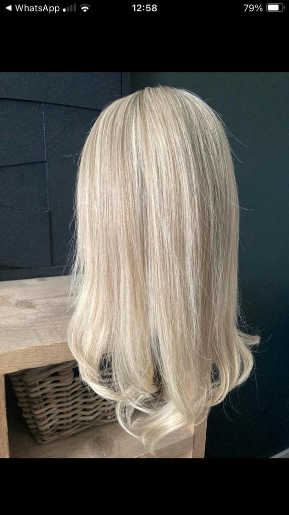 Haartopper Hair elements, Ophalen of Verzenden, Zo goed als nieuw, Pruik of Haarverlenging