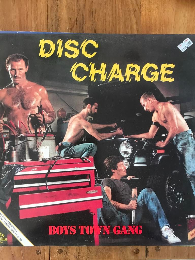 Lp Boys Town Gang Disc Charge, Ophalen of Verzenden, Zo goed als nieuw, 12 inch