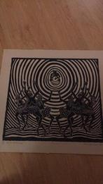 Spirit of dancing litho uit Ghana, Ophalen of Verzenden