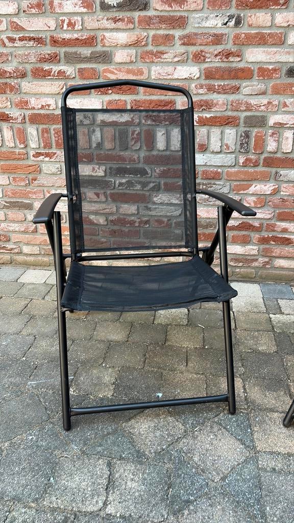 Klapstoelen camping, Ophalen, Zo goed als nieuw, Aluminium