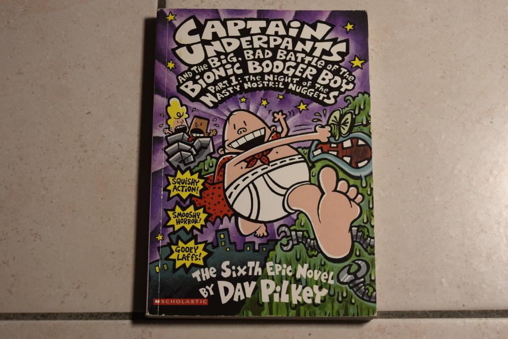 Captain Underpants big, bad battle of the bionic booger boy, Ophalen of Verzenden, Zo goed als nieuw, Fictie