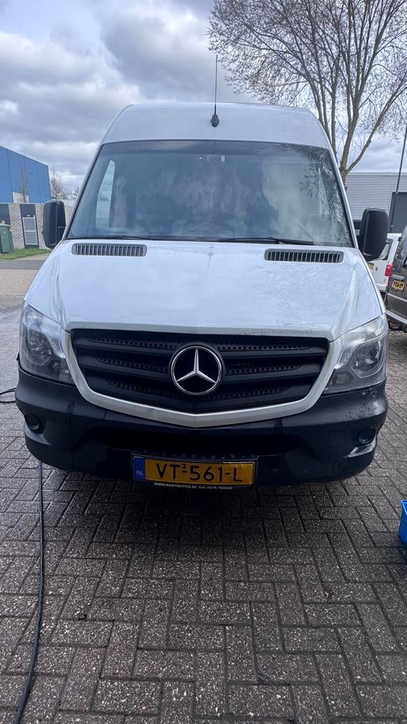 Te koop: Mercedes-Benz Sprinter 2016 – Automaat, Auto's, Bestelauto's, Bedrijf, Mercedes-Benz, Diesel, Euro 5, Automaat, Wit, Zwart