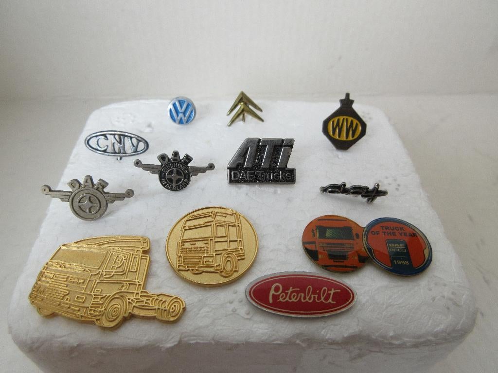 Speldjes, DAF en andere., Ophalen of Verzenden, Gebruikt, Overige onderwerpen