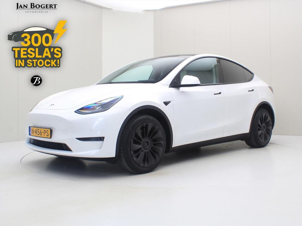 Tesla Model Y Standard RWD Plus 351pk 93% SoH [ LFP ACCU+AUT, Auto's, Tesla, Gebruikt, Zwart, Wit, Origineel Nederlands