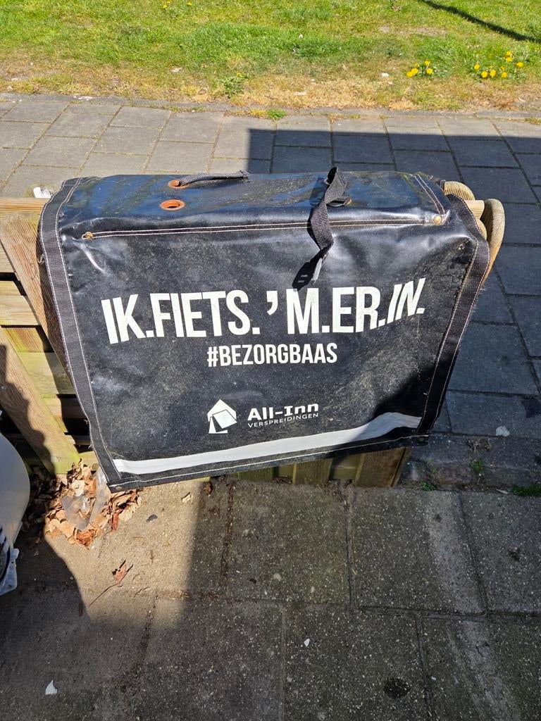 Grote fietstassen van All-Inn, Ophalen, Gebruikt